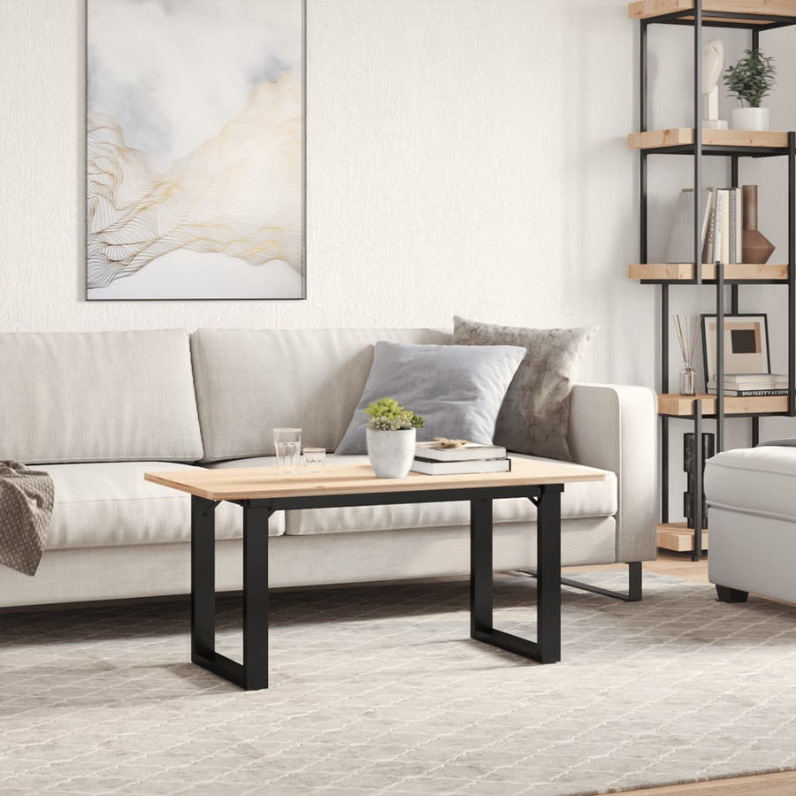 Salontafelpoten O-Frame 70X30X43 Cm Gietijzer Cappuccino