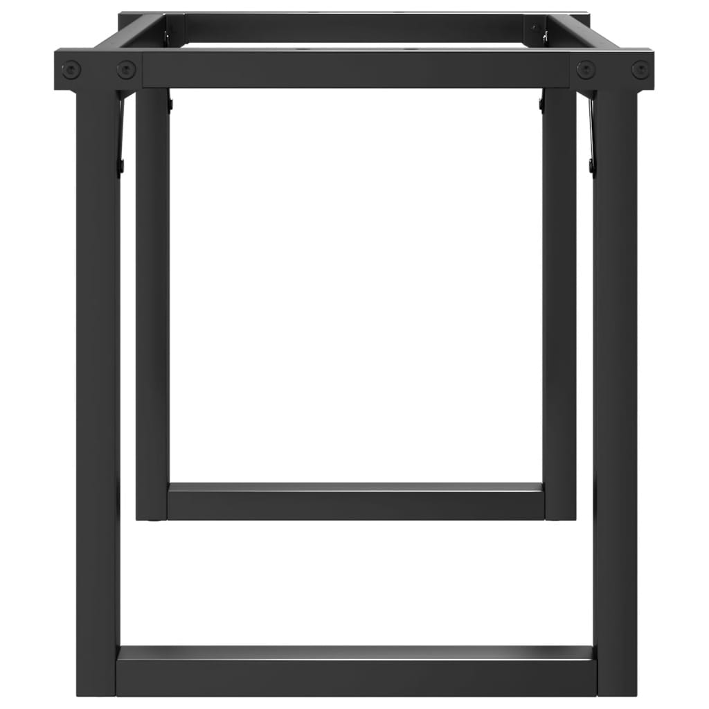 Salontafelpoten O-Frame 70X30X43 Cm Gietijzer Cappuccino