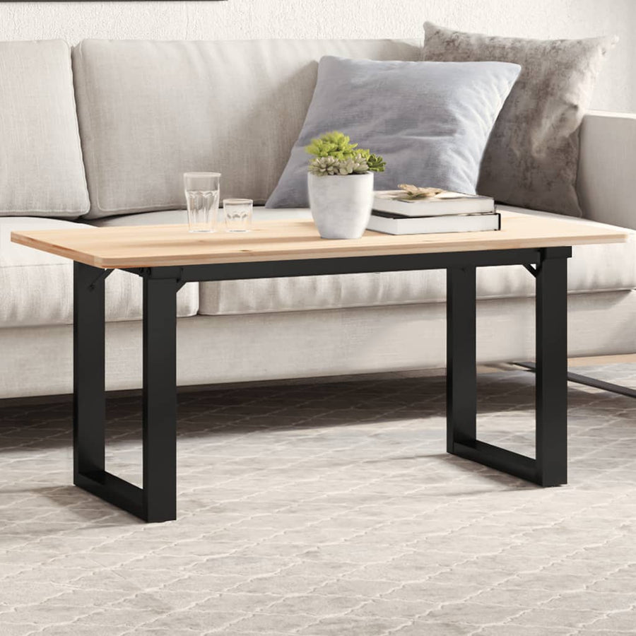 Salontafelpoten O-Frame 80X40X43 Cm Gietijzer Cappuccino