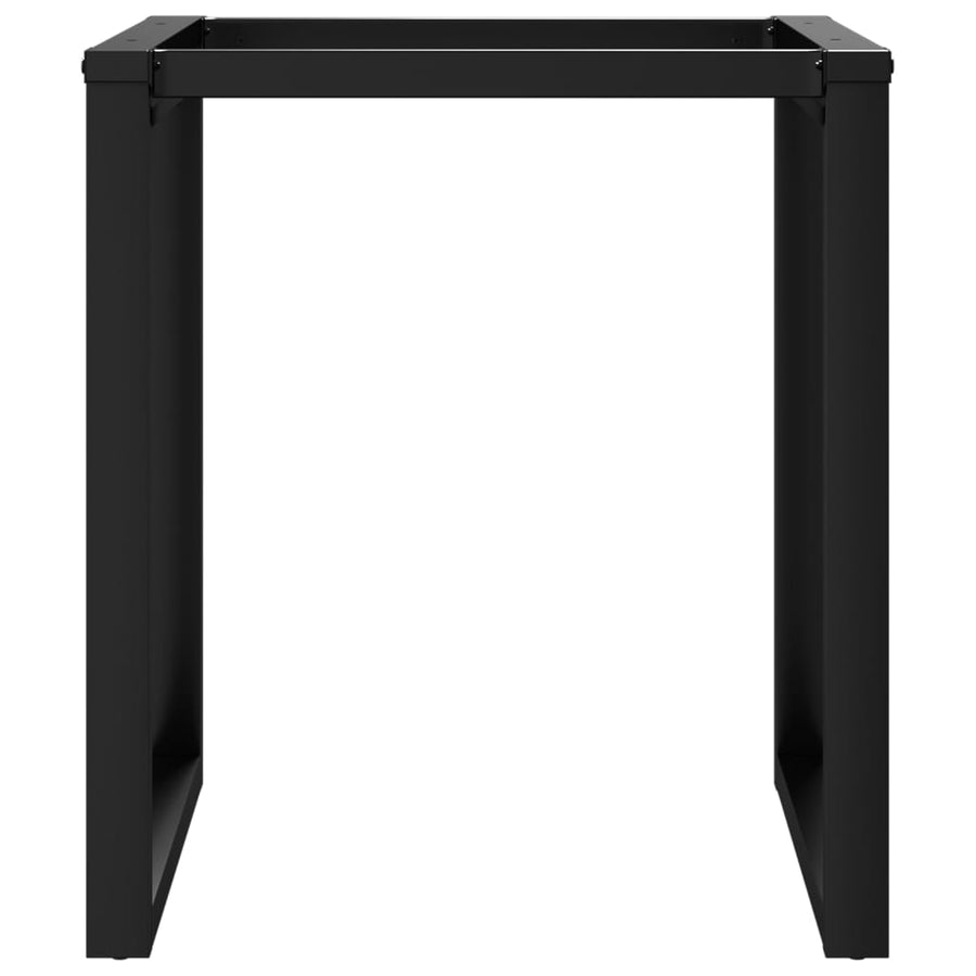 Eettafelpoten O-frame 60x60x73 cm gietijzer