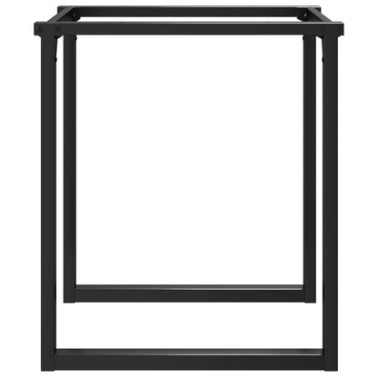 Eettafelpoten O-frame 60x60x73 cm gietijzer