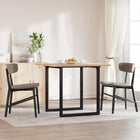Dining table legs O-frame 60x60x73 cm steel