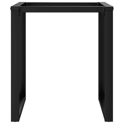 Eetfelpoten O-frame 70x70x73 cm gietijzer