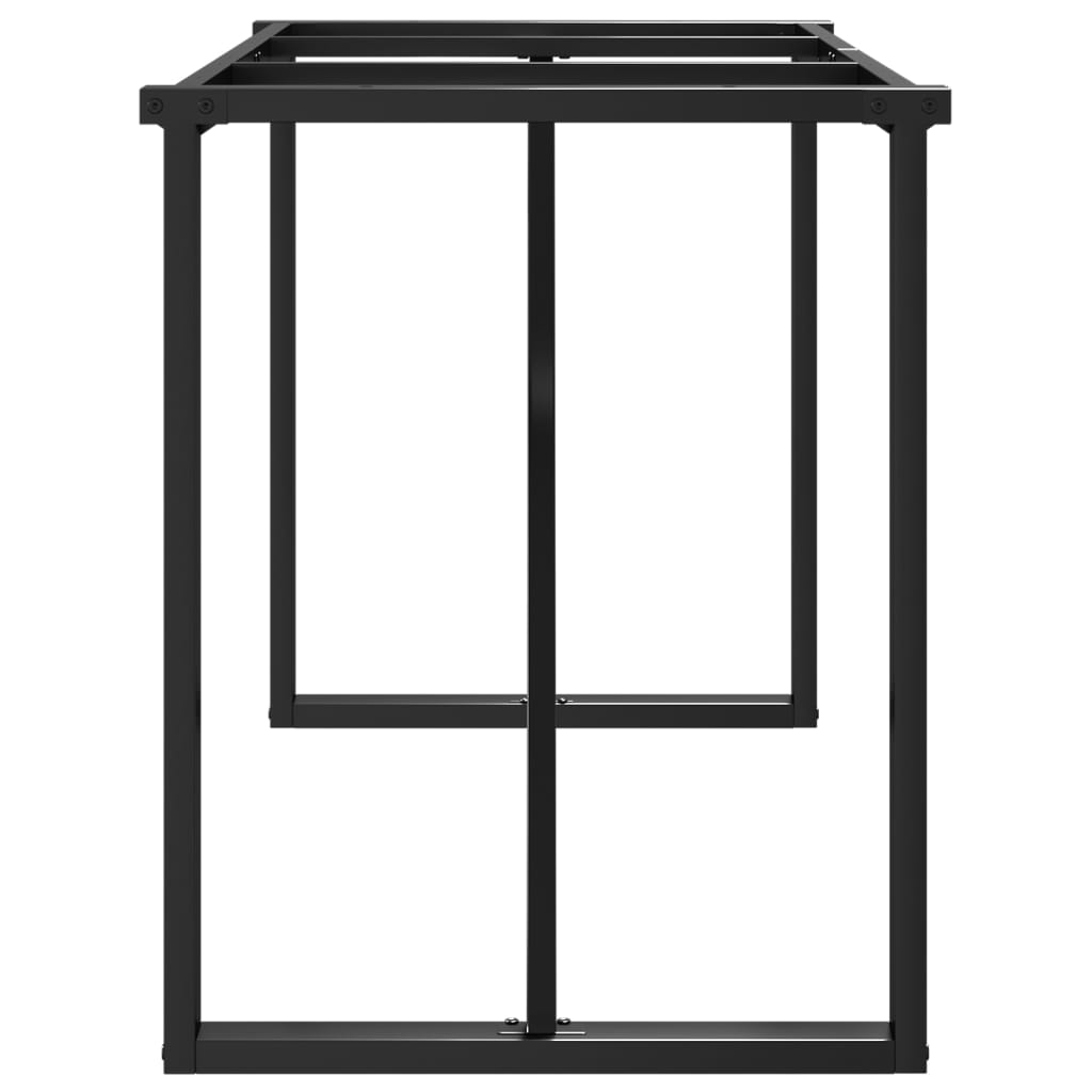 Eettafelpoten O-frame 140x60x73 cm gietijzer