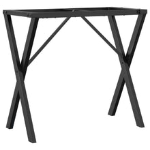 Eettafelpoten X-Frame 80X40X73 Cm Staal