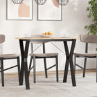 Dining table legs Y-frame 80x40x73 cm steel