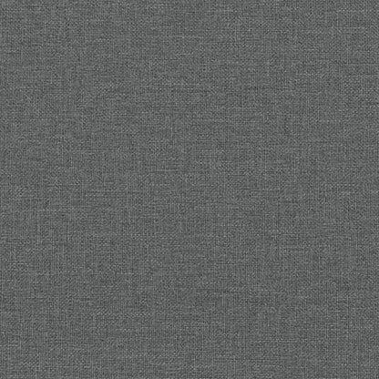 3-delige Loungeset stof donkergrijs