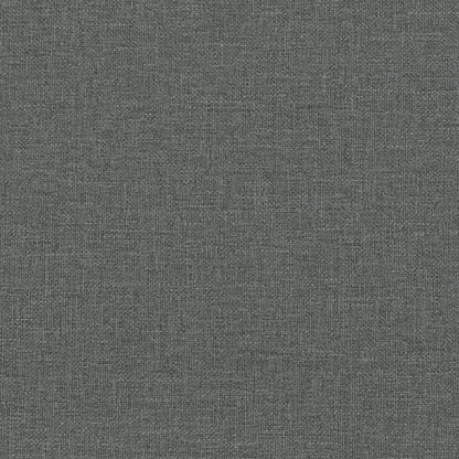 2-delige Loungeset stof donkergrijs