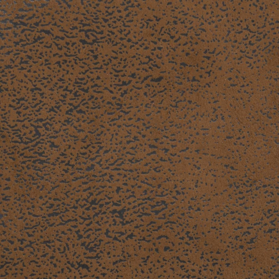 3-delige Loungeset Chesterfield-stijl kunstsuède bruin