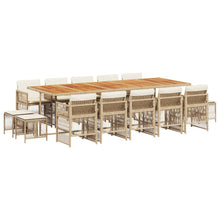 15-Delige Tuinset Met Kussens Poly Rattan 14