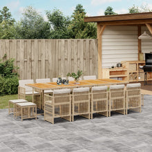 15-Delige Tuinset Met Kussens Poly Rattan 14