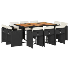 11-Delige Tuinset Met Kussens Poly Rattan 10