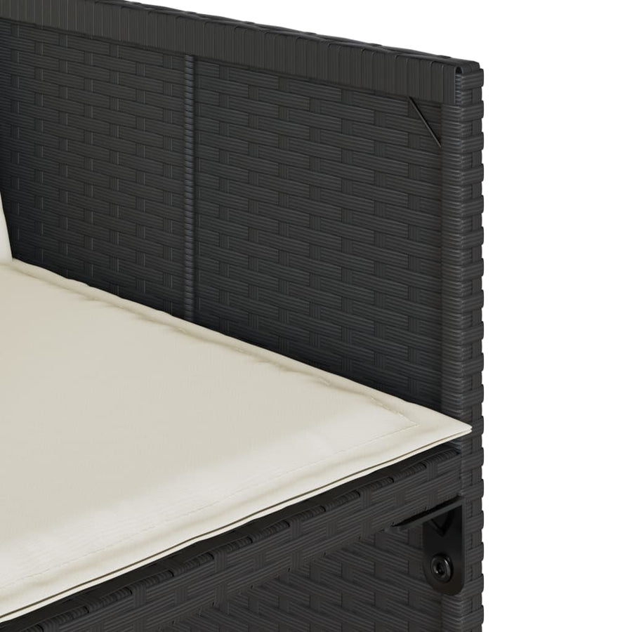 17-Delige Tuinset Met Kussens Poly Rattan 16