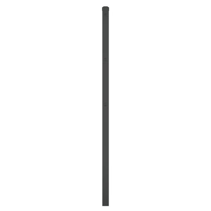 Hoofdbord Metaal 90 cm Zwart