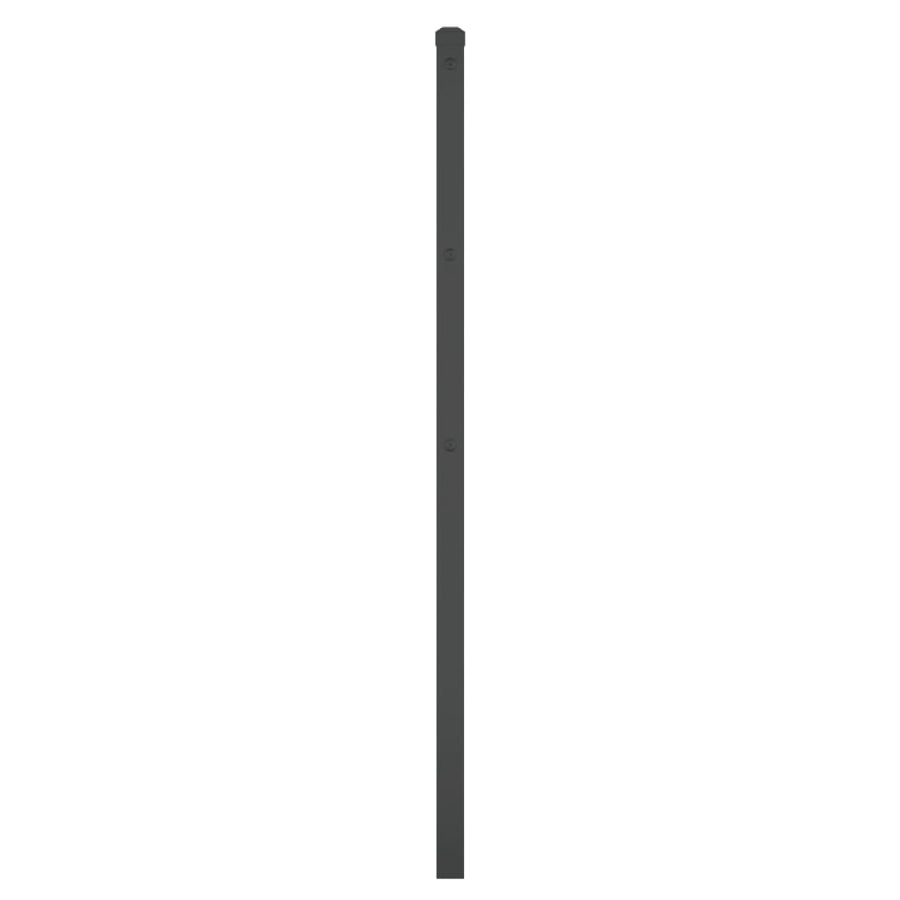 Hoofdbord Metaal 90 cm Zwart