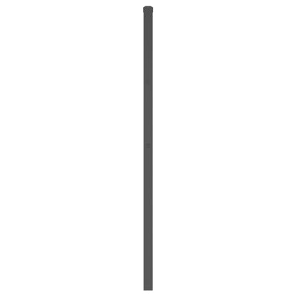Hoofdbord Metaal 180 cm Zwart