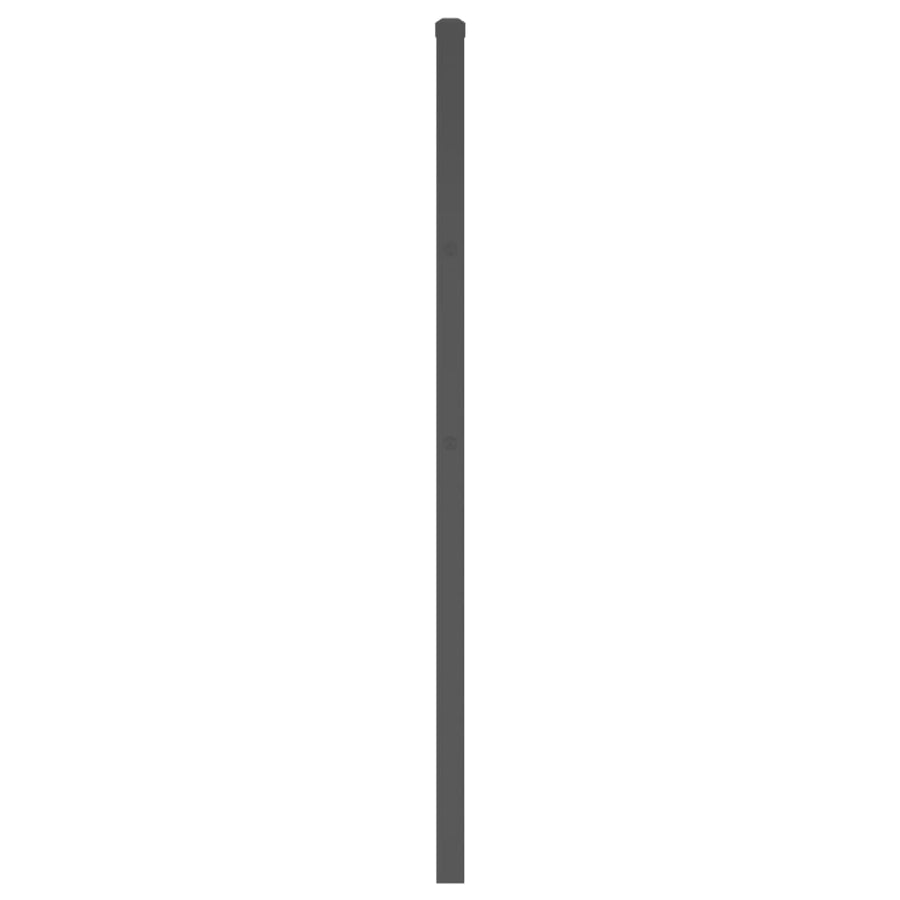 Hoofdbord Metaal 193 cm Zwart