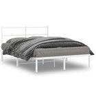 Bedframe metaal wit 135x190 cm