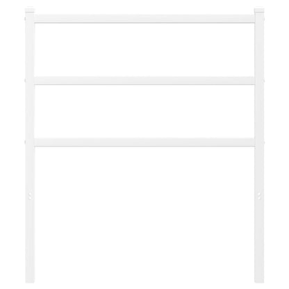 Hoofdbord Metaal 75 cm Wit