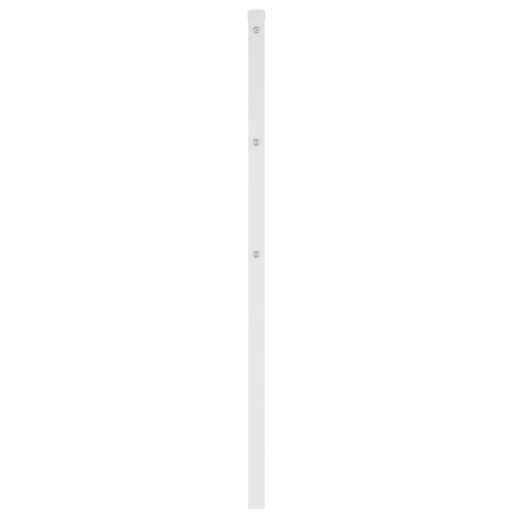 Hoofdbord Metaal 75 cm Wit