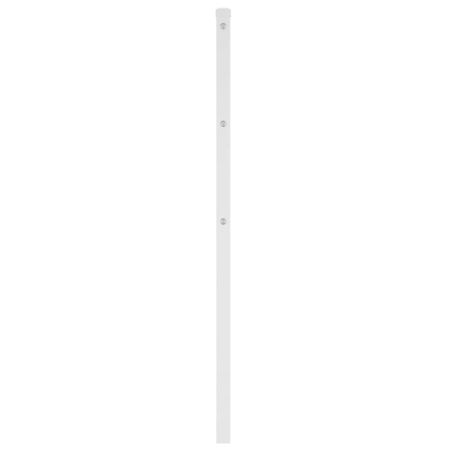 Hoofdbord Metaal 75 cm Wit