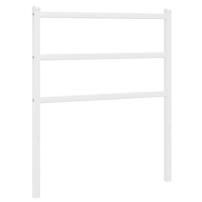 Hoofdbord Metaal 80 cm Wit