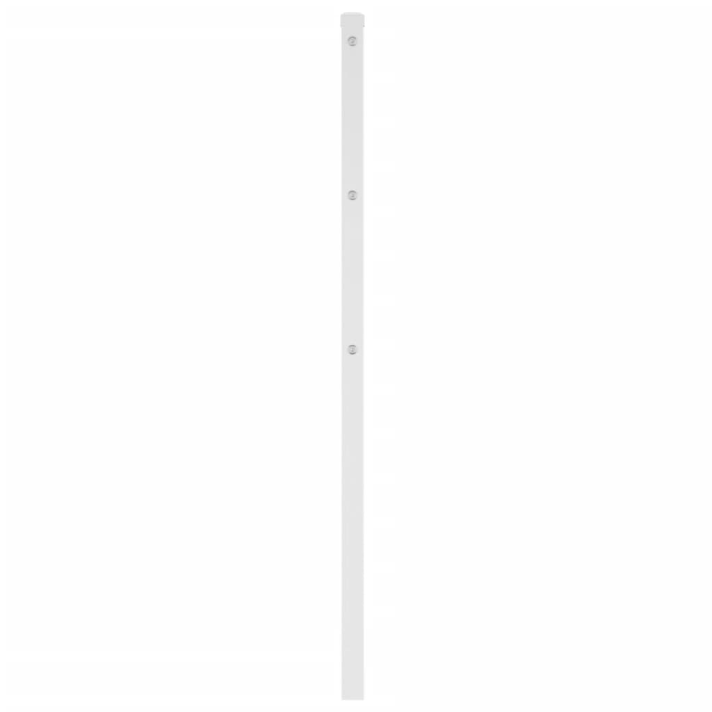 Hoofdbord Metaal 80 cm Wit
