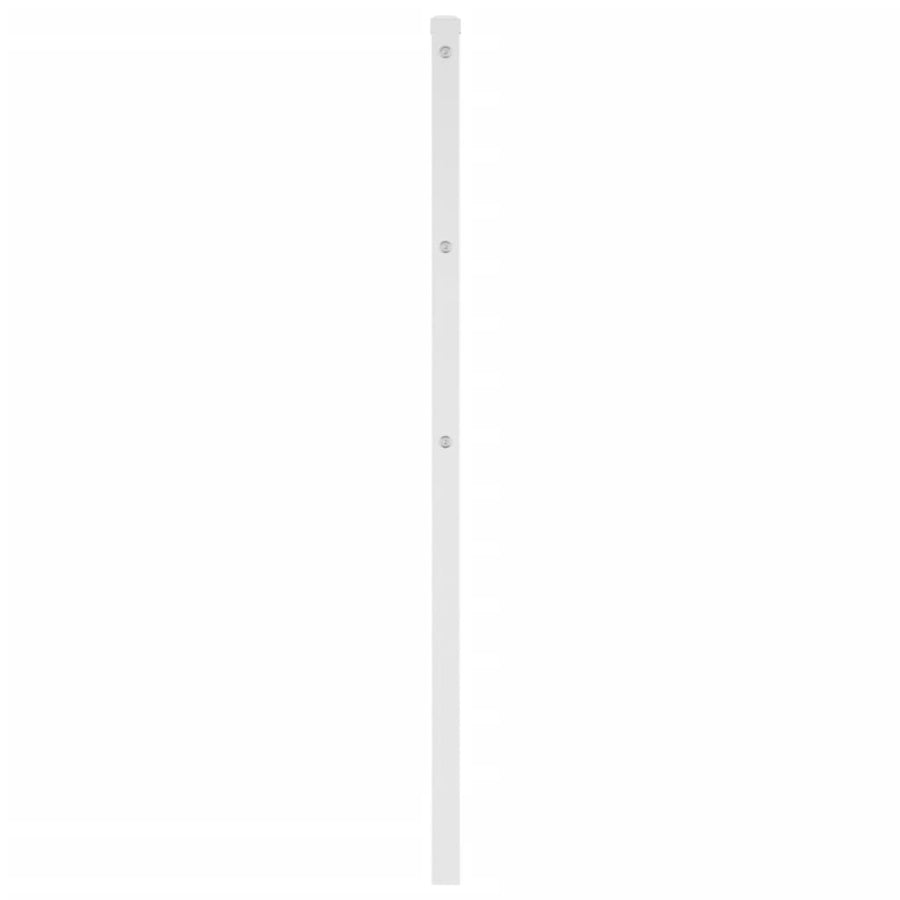 Hoofdbord Metaal 80 cm Wit