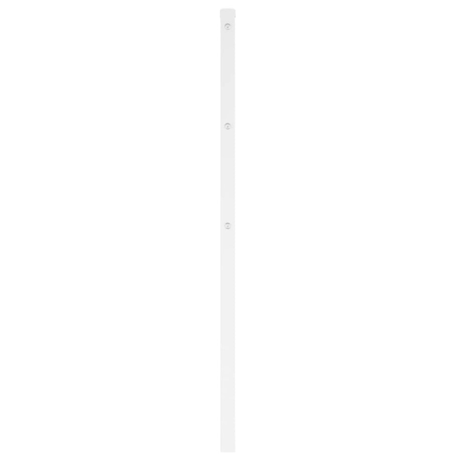 Hoofdbord Metaal 100 cm Wit