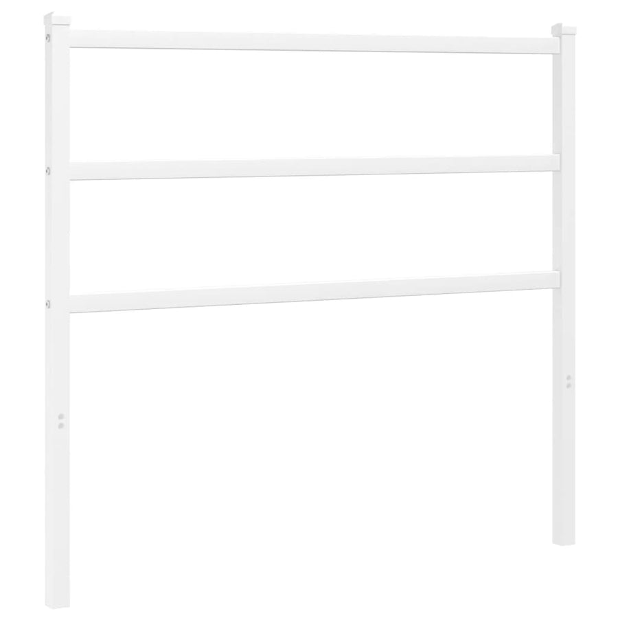 Hoofdbord Metaal 107 cm Wit