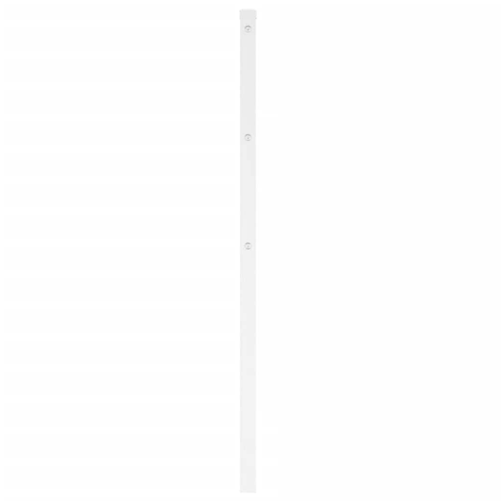 Hoofdbord Metaal 107 cm Wit