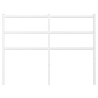 Hoofdbord Metaal 120 cm Wit