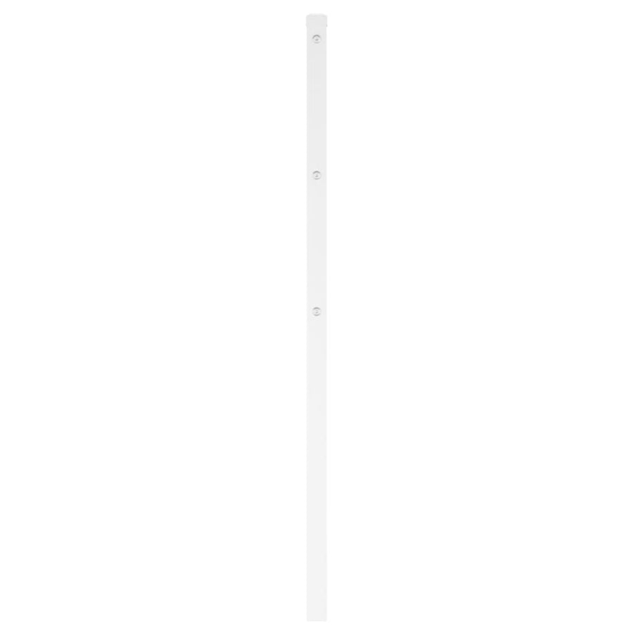 Hoofdbord Metaal 120 cm Wit