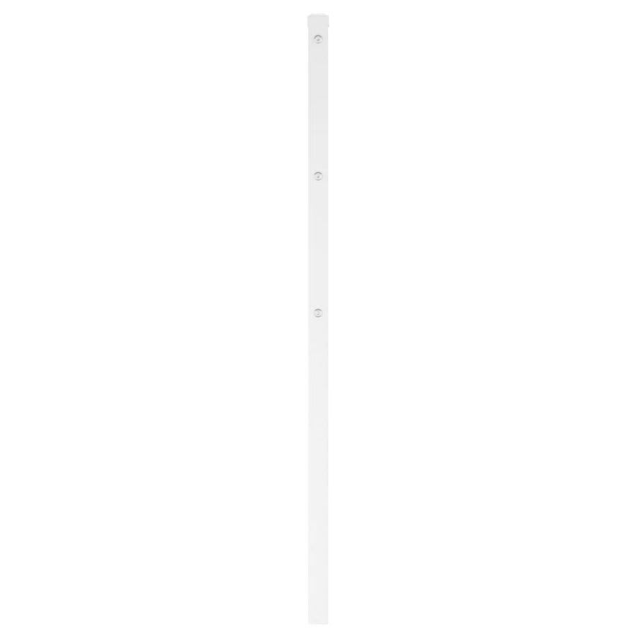 Hoofdbord Metaal 160 cm Wit