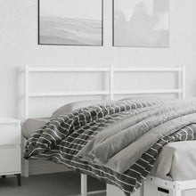 Hoofdbord Metaal 160 cm Wit