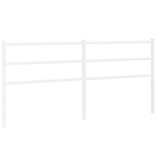 Hoofdbord Metaal 180 cm Wit