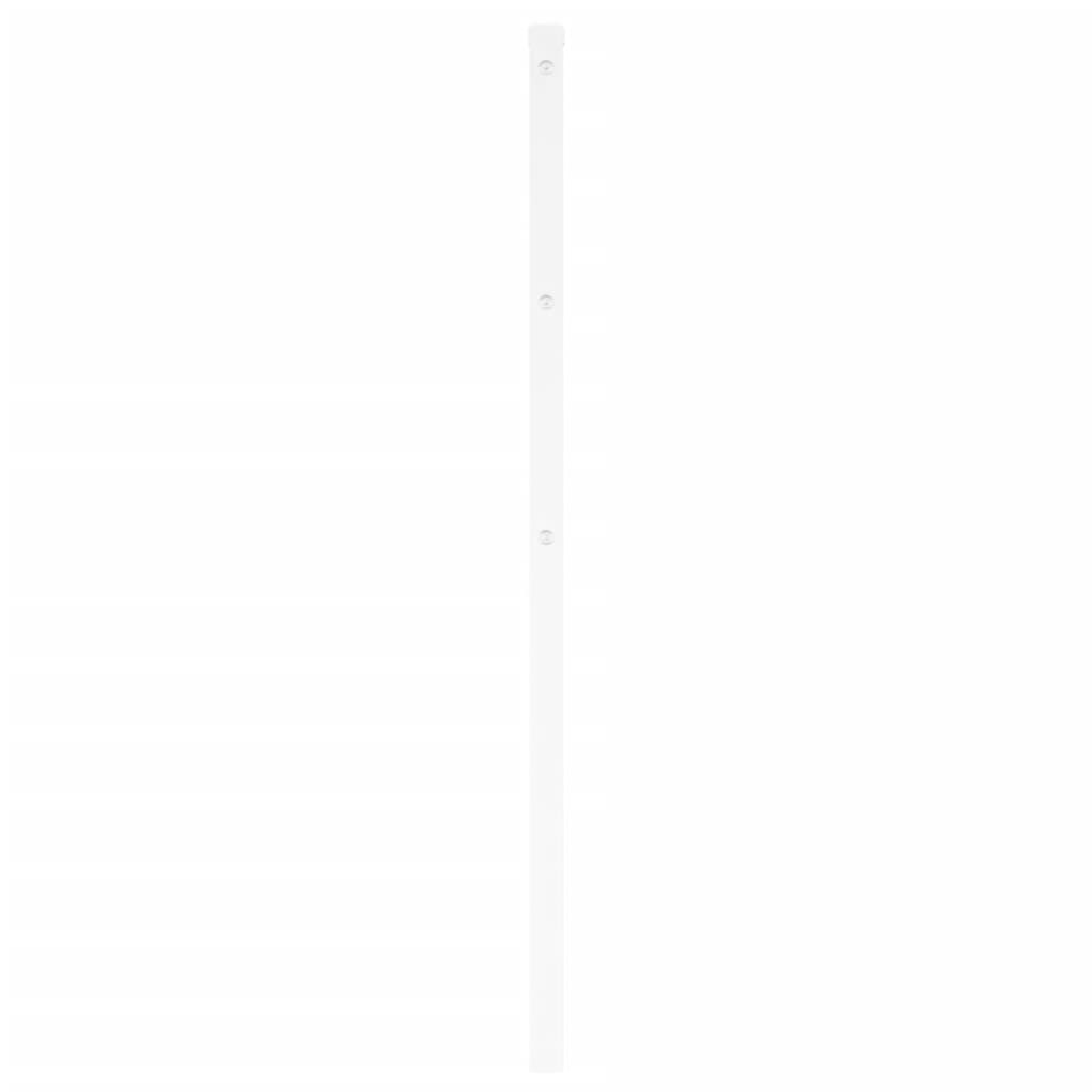 Hoofdbord Metaal 180 cm Wit