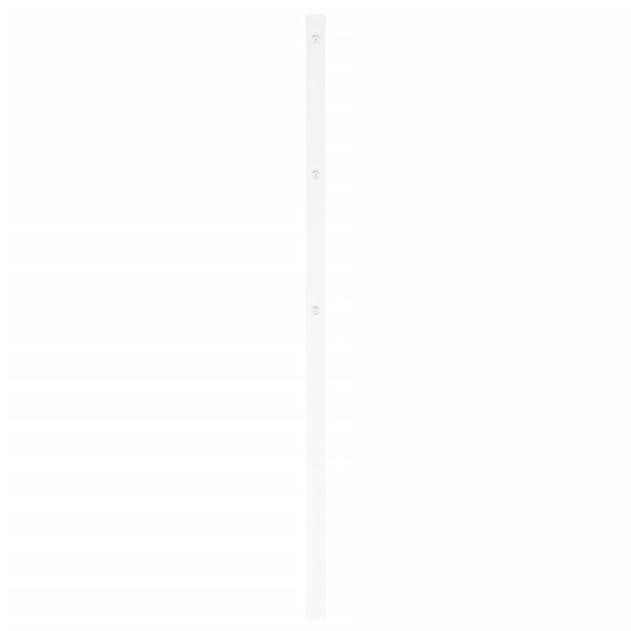 Hoofdbord Metaal 180 cm Wit