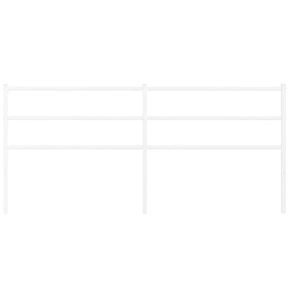 Hoofdbord Metaal 193 cm Wit