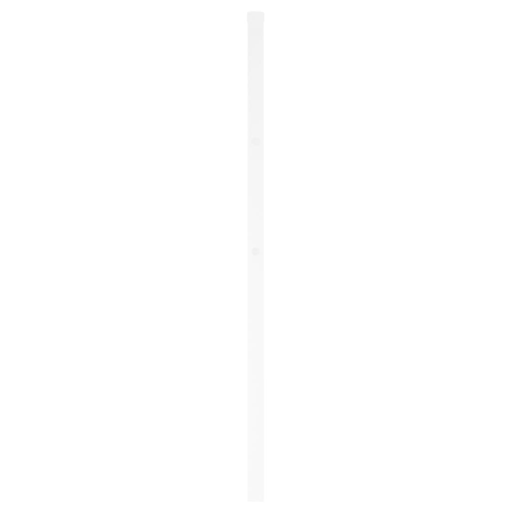 Hoofdbord Metaal 193 cm Wit