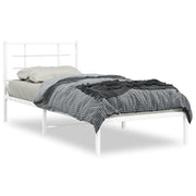 Bedframe metaal wit 90x200 cm