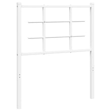 Hoofdbord Metaal 75 cm Wit
