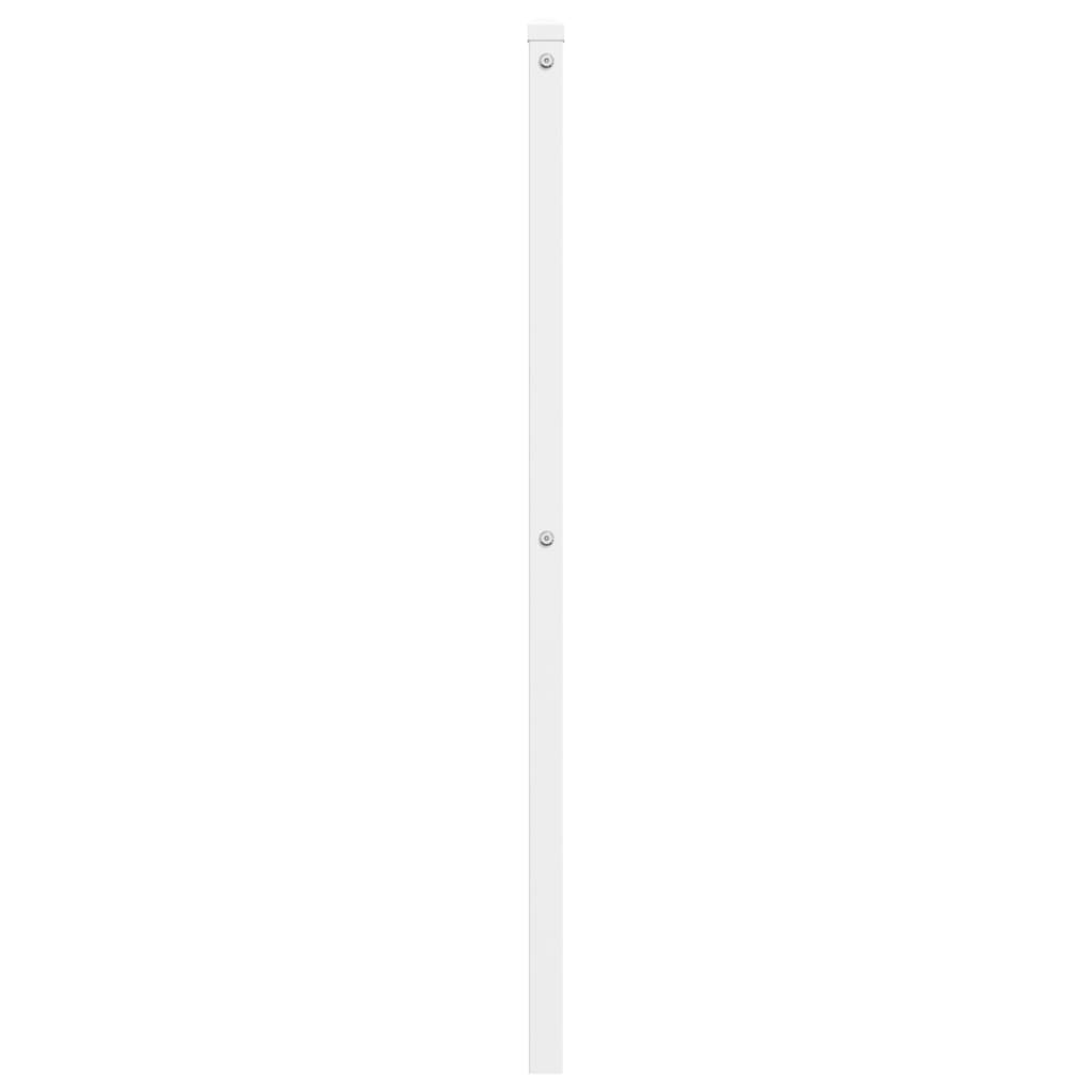 Hoofdbord Metaal 75 cm Wit