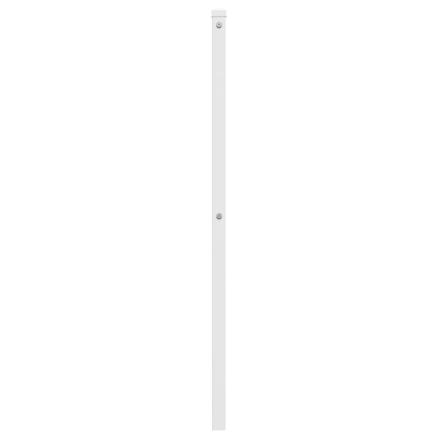 Hoofdbord Metaal 100 cm Wit