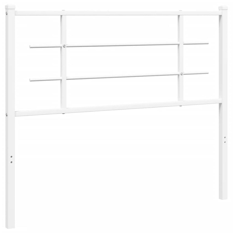 Hoofdbord Metaal 107 cm Wit