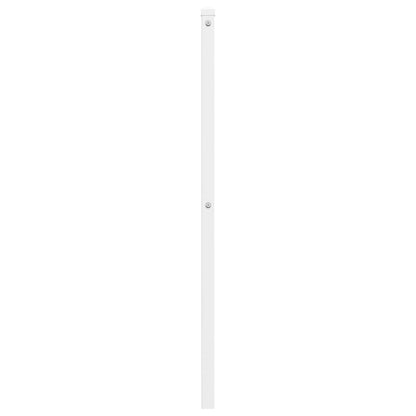 Hoofdbord Metaal 135 cm Wit