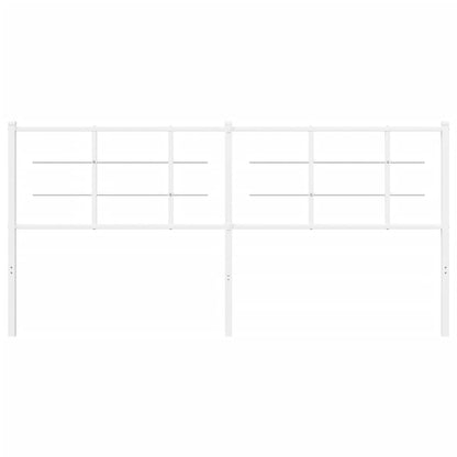 Hoofdbord Metaal 180 cm Wit