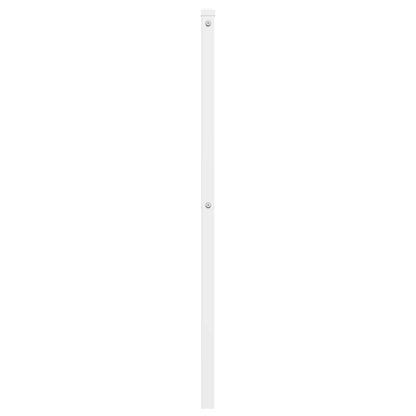Hoofdbord Metaal 200 cm Wit