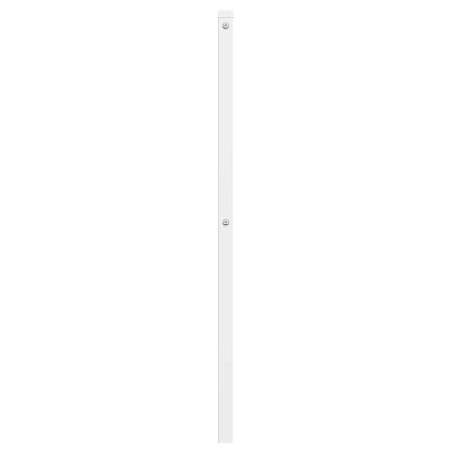Hoofdbord Metaal 200 cm Wit
