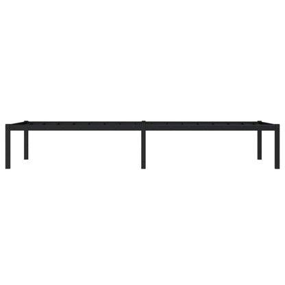 Bedframe Metaal Zwart 80X200 Cm